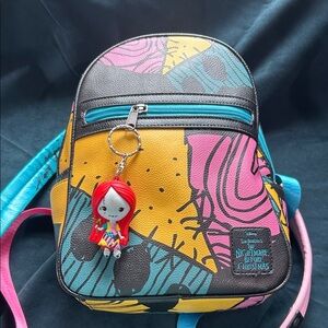 Loungefly Multicolor Nightmare Before Christmas Backpack